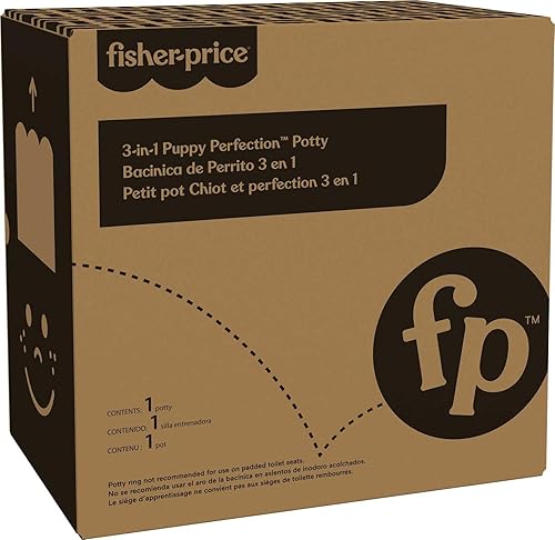 Fisher-Price Toddler Toilet Learn-to-Flush Potty Training Seat with Lights Sounds Phrases and Removable Potty Ring - Jamouz