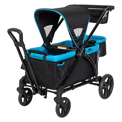 Baby Trend Expedition 2-in-1 Stroller Wagon PLUS, Ultra Marine - Jamouz