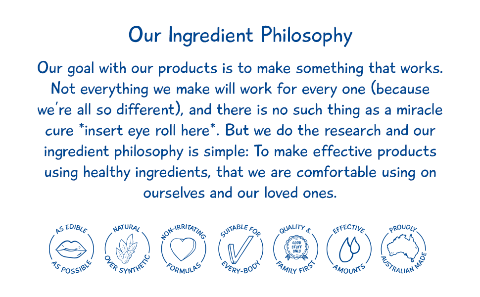 Ingredient Philosophy