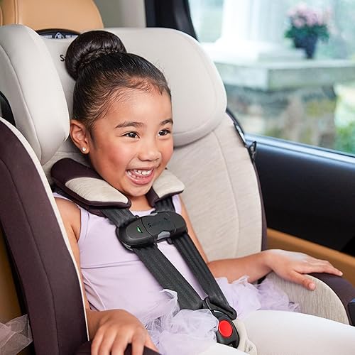 Safety 1st Everslim DLX Slim Convertible Car Seat– A 4-in-1 Convertible Child Safety Car Seats; Baby Car Seats for 5-100 lbs, Dunes Edge - Jamouz
