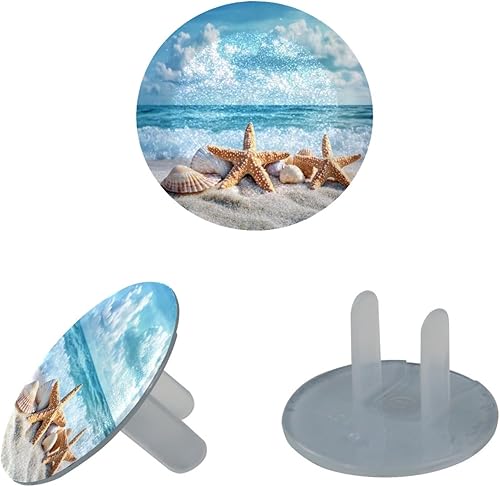 12 PCS Baby Child Proofing Outlet Covers, Electrical Safety Socket Protection Caps for 2-Prong Power Wall Plate Pure Black, czbhg-001 - Jamouz