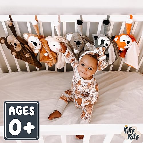 Riff Raff Bunny Sleep-Soother Unique Lullaby, Heartbeat & White Noise Plush, Washable, Portable, Perfect Sleep Aid - Jamouz