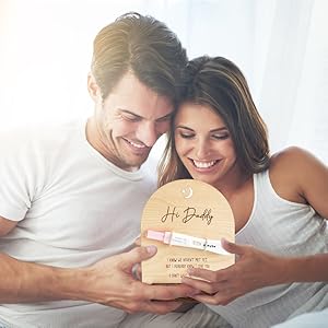 baby reveal for husband