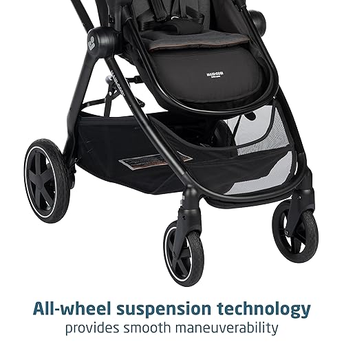 Maxi-Cosi Zelia™ Luxe 5-in-1 Modular - Baby Travel System Car Seat and Stroller, Infant Car Seat and Stroller Combo, Baby Car Seat and Stroller Combo in New Hope Tan - Jamouz