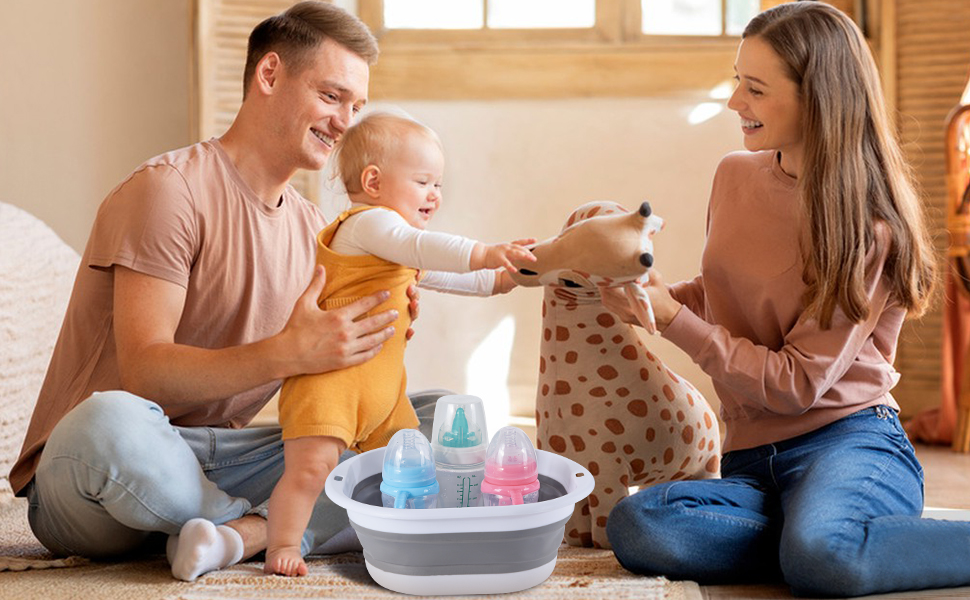 wash basin bottle washer collapsible wash basin bottle wa baby bottle wash basinshing bin