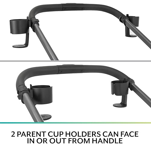 Evenflo Shyft Rideshare All-Terrain Performance Stroller Wagon (Electric Blue) - Jamouz