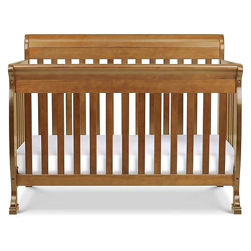 DaVinci Kalani 4-in-1 Convertible Crib in White, Greenguard Gold Certified - Jamouz