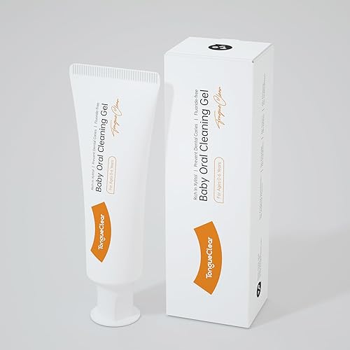 Baby Teething Relief for Infants and Kids, Cooling Gel for Gums Soothing Massage, Toddler Training Toothpaste 1.76 Oz Tubes (Pack of 1) 口 - Jamouz