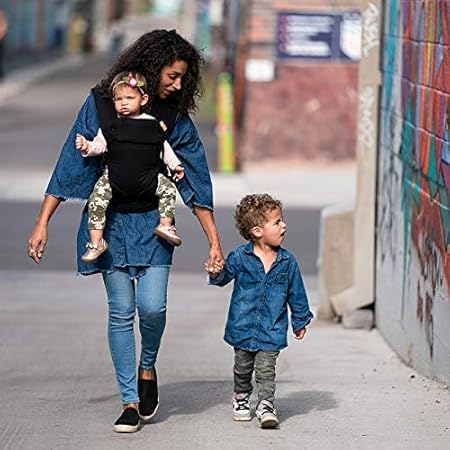 Beco Baby Carrier Gemini Newborn to Toddler-Front, Back and Hip Seat Carrier,Baby Carrier Backpack & Baby Front Carrier with Adjustable Seat,Ergonomic Baby Holder 7-35lbs (Grey) - Jamouz