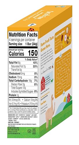 Once Upon a Farm Organic Soft Baked Kids' Bars, Mixed Berry | 8 Boxes, 32 Total Bars - Jamouz