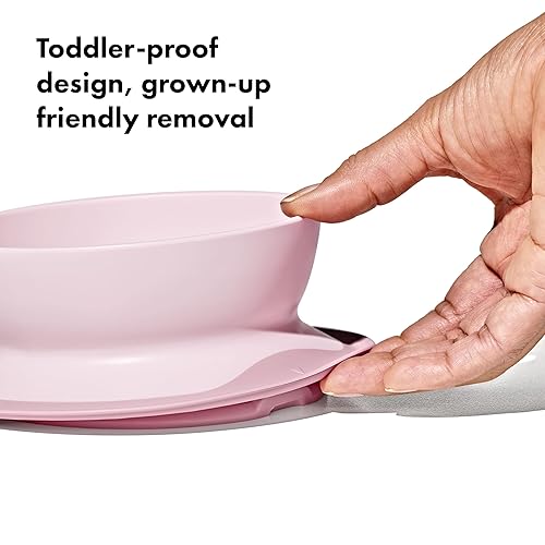 OXO Tot Stick and Stay Suction Bowl - Opal - Jamouz