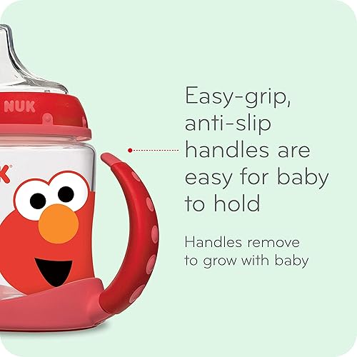 NUK Learner Cup, 6+ Months, Timeless Collection,  Exclusive, 5 Oz, Pack of 2 – BPA Free, Spill Proof Sippy Cup - Jamouz