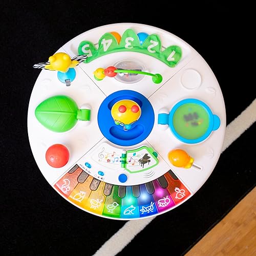 Baby Einstein Around We Grow 4-in-1 Walker, Discovery Activity Center and Table, Age 6 Months and up - Jamouz