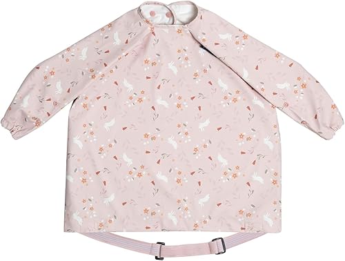 BIBaDO - Long Sleeve Baby Bibs - Babies & Toddlers 6-36 Months - Coverall Baby Led Weaning Bib - Easy Wipe, Soft & Waterproof - Jamouz