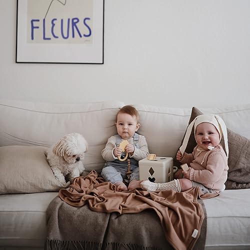 mushie Silicone Baby Teether Toy | Pretzel - Jamouz