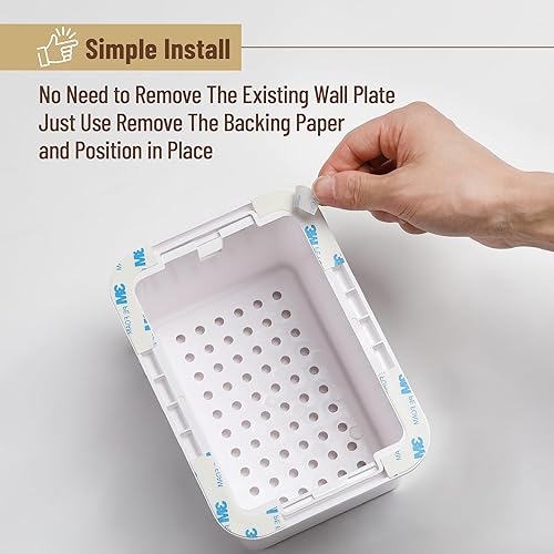 Bates Extra Large Baby Safety Outlet Box, Plug Covers for Electrical Outlets, Child Proof Socket Covers - Jamouz