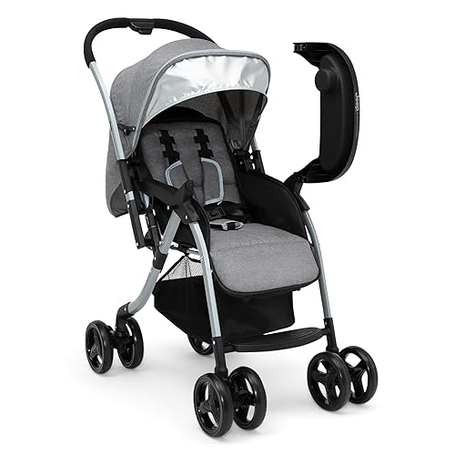 Jeep Unlimited Reversible Handle Stroller, Grey Tweed - Jamouz