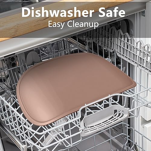 Cuddle Campus Set of 3 Silicone Placemats with Raised Edges for Kids,Toddlers,Babies, Non-Slip Dinning Table Mat, Baby Eating Mat, Food Mat - Jamouz