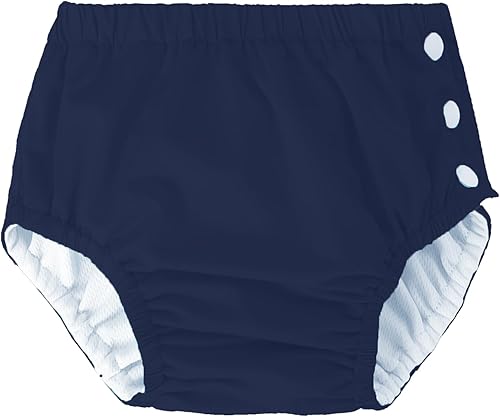 Baby Newborn Reusable Swim Diapers Washable Toddler Swim Diaper Unisex Infant Swimming Diapers Hot Pink, 6-18 Months - Jamouz