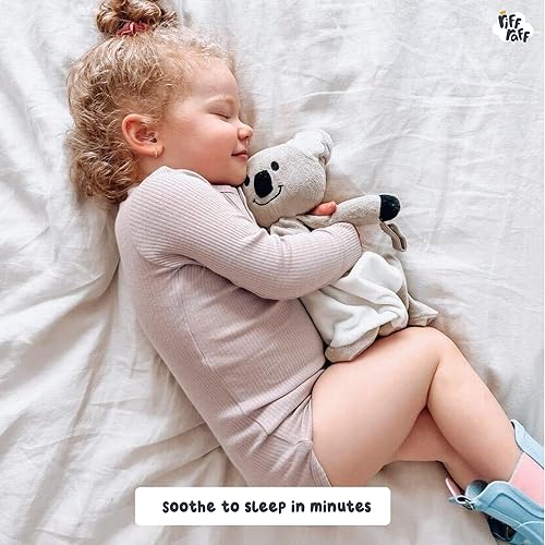 Riff Raff Bunny Sleep-Soother Unique Lullaby, Heartbeat & White Noise Plush, Washable, Portable, Perfect Sleep Aid - Jamouz