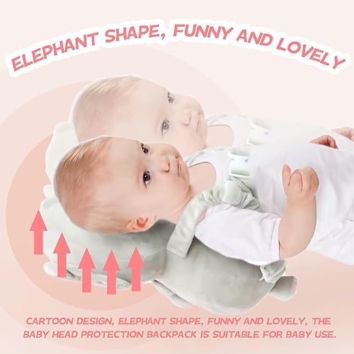 Baby Head Protector Backpack: Alarm Function,Adjustable and Ultra-Light(Bee) - Jamouz