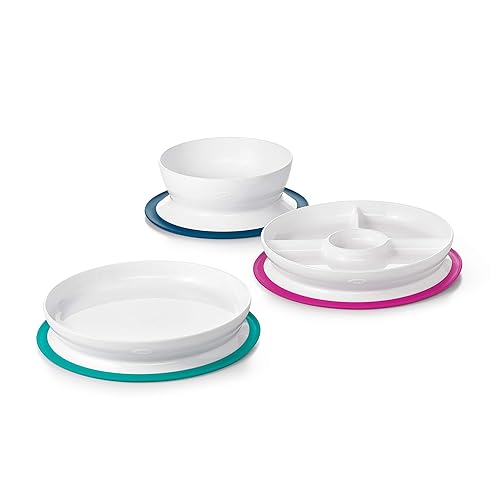 OXO Tot Stick and Stay Suction Bowl - Opal - Jamouz