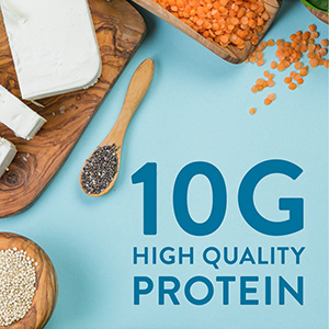10 grams high quality protein