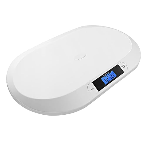 Digital Baby Scale, Infant Scale for Weighing in Pounds, Ounces, or Kilograms up to 44 lbs, Newborn Baby Scale with Hold Function, Pet Scale for Cats and Dogs - Jamouz