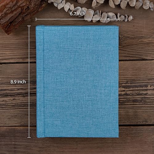 Small 4x6 Photo Album with Writing Space Holds 30 Photos Ideal for Wedding Theme-Album and Baby Photo Album (Beige) - Jamouz