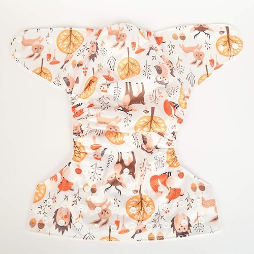 2 to 7 Years Old Junior Big Cloth Diaper Pocket Reusable Baby Kids Toddler (Be Brave) - Jamouz