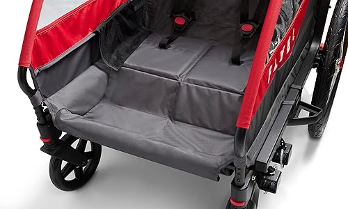 Flyer™ Duoflex 2 in 1 Bike Trailer and Double Stroller for Toddlers, 1+ Years - Jamouz