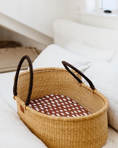 Baby Changing Pad Cover 2-Pack for Girls (Fleurette) - Premium Fitted Sheets Baby Diaper Changing Table Cover - Buttery Soft Cotton Blend - Jamouz