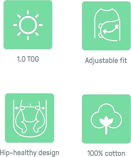 SwaddleMe by Ingenuity Original Swaddle with Easy-Change, 100% Cotton, Improves Sleep & Calms Startle Reflex, 3-6 Months, 3-Pack - Mountaineer - Jamouz