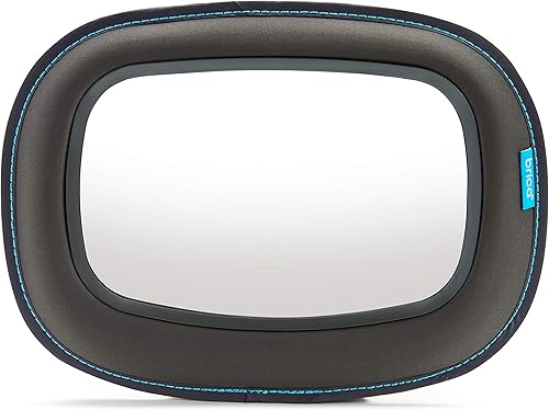Munchkin® Brica® Baby in-Sight® Car Mirror, Crash Tested and Shatter Resistant, Dark Grey - Jamouz