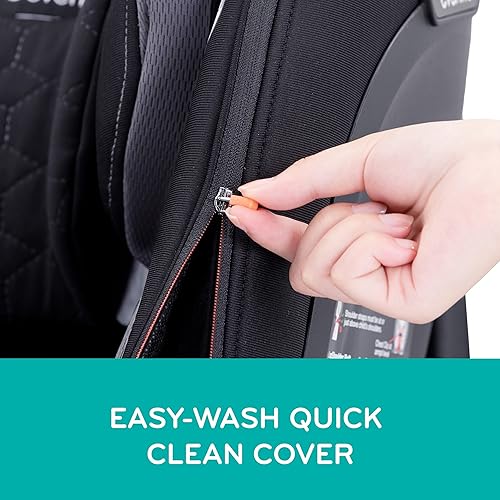 Evenflo Convertible Car Seat w/ 360 Degree Rotation & 3 Modes, Revolve360, Revere Gray - Jamouz