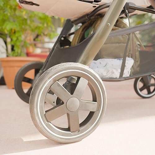 Maxi-Cosi Zelia™ Luxe 5-in-1 Modular - Baby Travel System Car Seat and Stroller, Infant Car Seat and Stroller Combo, Baby Car Seat and Stroller Combo in New Hope Tan - Jamouz