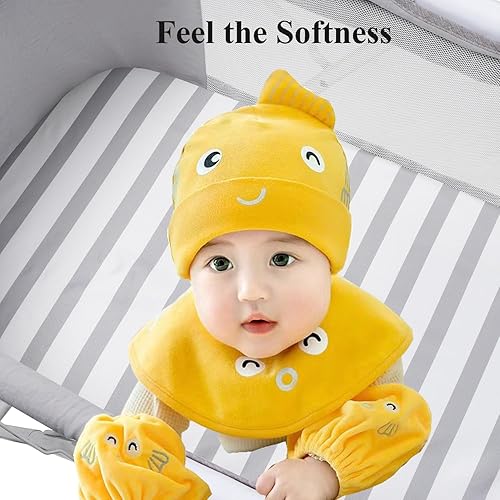 Waterproof Bassinet Sheet Compatible with Graco Pack n-Play Dome LX Bassinet(not playard), 2 Pack Jersey Knit Super Soft for Baby Green Botanical Leaf & Dots - Jamouz