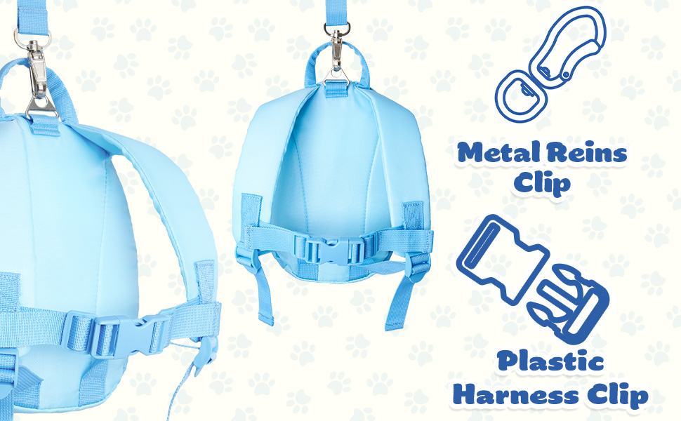 Bluey Backpack with Reins