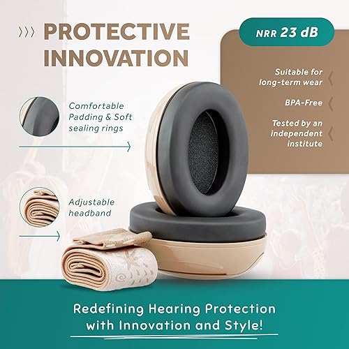 Schallwerk ® Mini+ Baby Ear Muffs – Noise Protection for Babies, Infants, Toddlers – CE & ANSI Certified Headphones - Jamouz