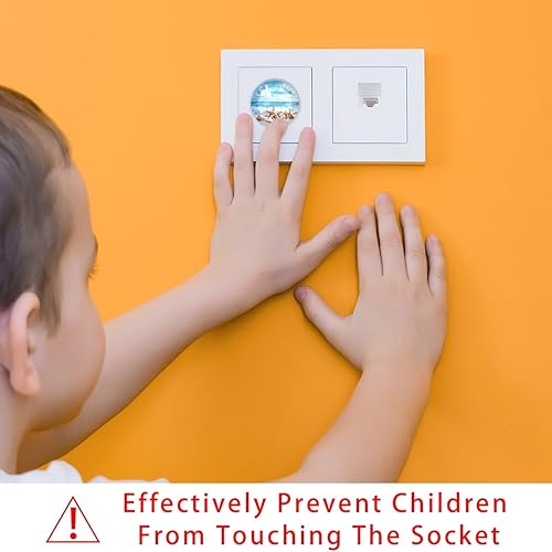 12 PCS Baby Child Proofing Outlet Covers, Electrical Safety Socket Protection Caps for 2-Prong Power Wall Plate Pure Black, czbhg-001 - Jamouz