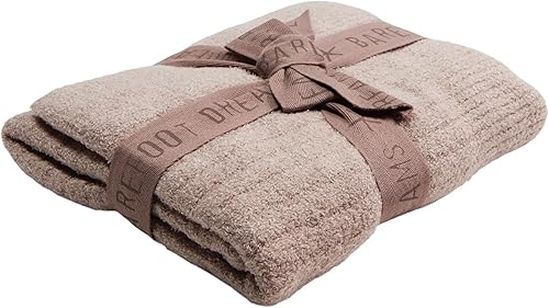 Barefoot Dreams CozyChic Lite Baby Receiving Blanket, Moonbeam, 30'x30' - Jamouz
