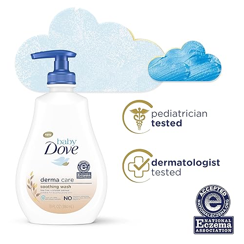 Baby Dove Derma Care Soothing Wash Skin Care with Colloidal Oatmeal Suitable for eczema prone skin 13 oz - Jamouz