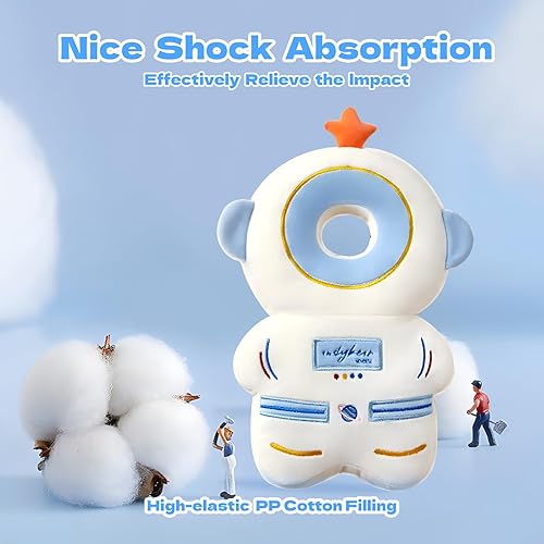 Baby Head Protector Backpack: Alarm Function,Adjustable and Ultra-Light(Bee) - Jamouz