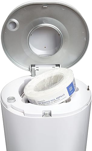 Munchkin® UV Diaper Pail Refill Rings, Holds up to 544 Newborn Diapers, 2 Pack - Jamouz