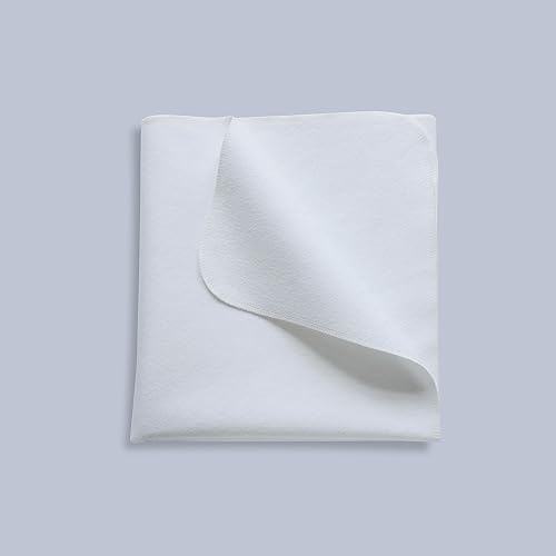 Waterproof Crib Mattress Protector Pad, 34' x 54', Washable, Reusable Flannel Protector Pad for Baby, Toddler, Elders and Pets, 1 Pack - Jamouz