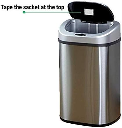 Green Piece® 12 Pack - Overstuffed - All-Natural Baby Diaper Pail Deodorizer | Activated Charcoal Air Purifier Compatible with Diaper Pails, Shoe Closets, Trash Cans, Pets - Made in The USA - Jamouz