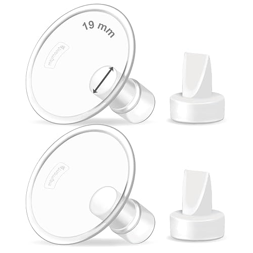 Maymom Pump Valve & MyFit 15mm Shield Compatible with Lansinoh Breast Pump Signature Pro/Smartpump/Manual Breast Pump. Replace Lansinoh Pump Valve. Not Original Lansinoh Pump Part - Jamouz