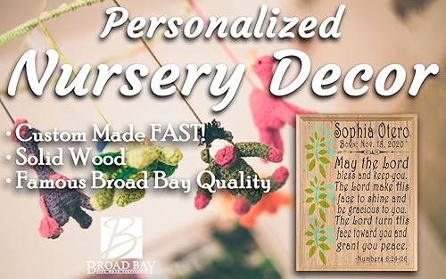 Baptism Gift Blessing Personalized Christening Gifts - for Boys Baby Girls Babies Made in USA (My Baptism) - Jamouz