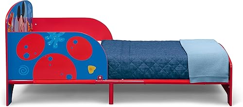 Delta Children - Nick Jr. PAW Patrol Wood and Metal Toddler Bed, Blue - Jamouz
