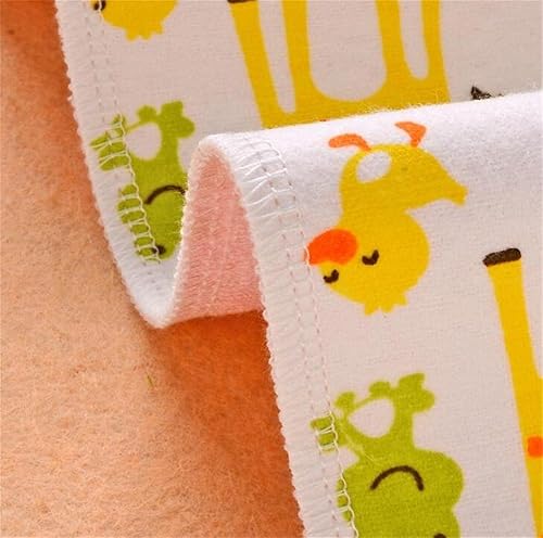 4pcs Pack Monvecle Baby Infant Cotton Waterproof Changing Pads Washable Resuable Diapers Liners Mats Small 18'x12' - Jamouz